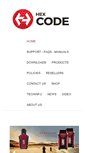 Mobile Screenshot of hexcode.co.za